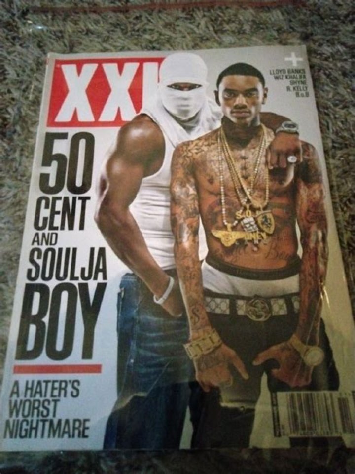 50 Cent & Soulja Boy “Mean Mug” for XXL’s November Cover