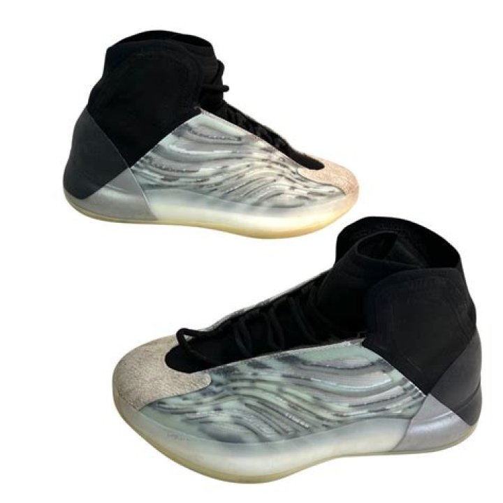 A$AP Bari Previews Blue Adidas Yeezy Basketball Sneaker