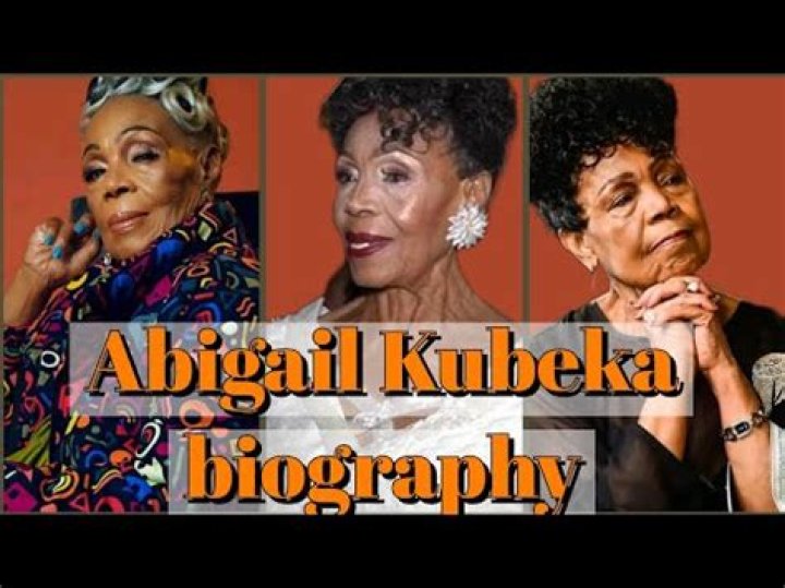 Abigail Kubeka’s biography, net worth, fact, career, awards and life story