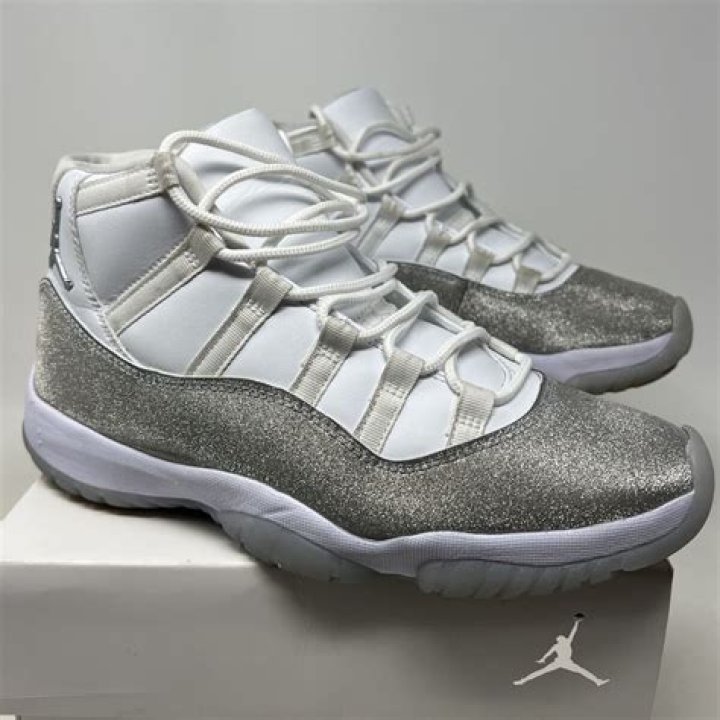 Air Jordan 11 "Metallic Silver" Releasing This Month: On-Foot Photos