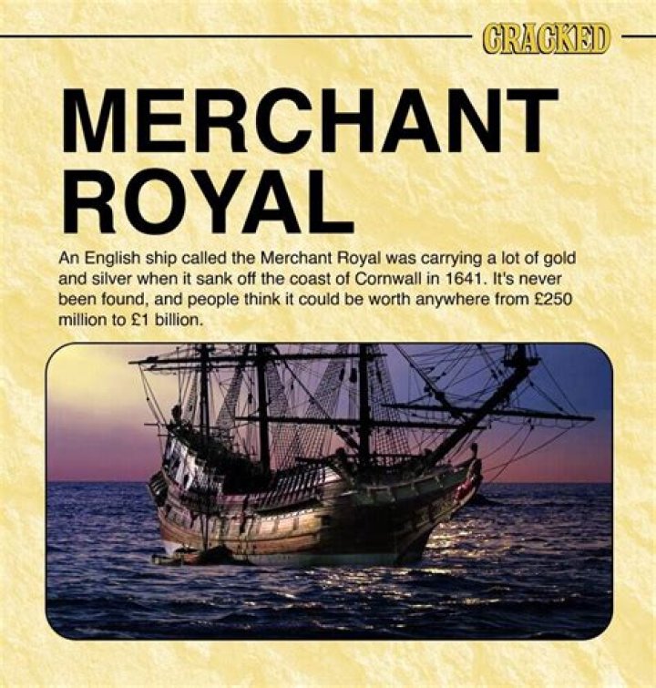 Anchor Found From Merchant Royal Shipwreck Worth $1.3 Billion