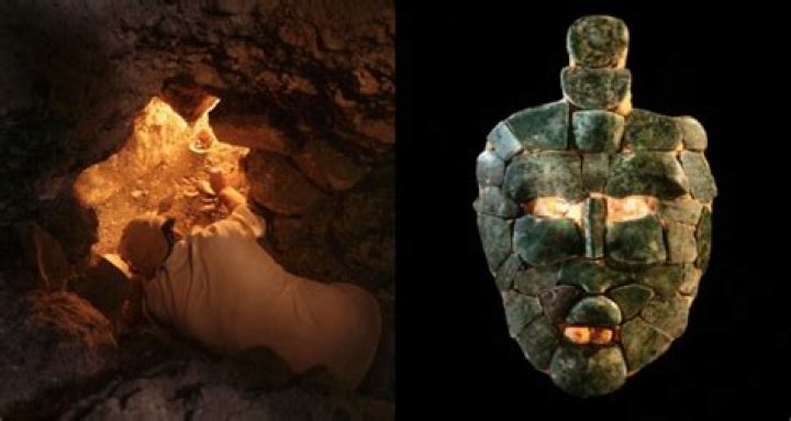 Ancient Jade Mask Found In A Maya Pyramid Tomb