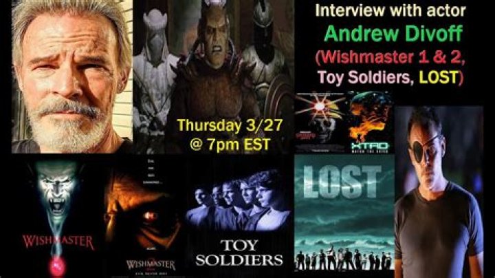 Andrew Divoff (Movie Actor) - Age, Birthday, Bio, Facts, Family, Net Worth, Height & More