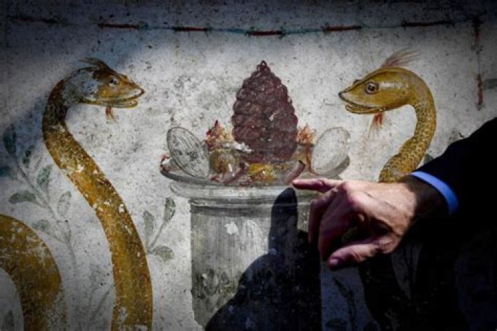 Archaeologists Uncover An Elaborate Shrine In Pompeii