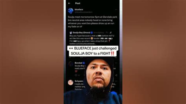 Blueface Challenges Soulja Boy To A Fight