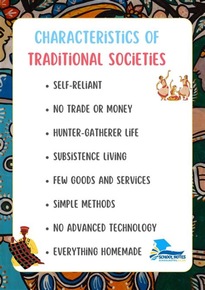 Characteristics of traditional drama