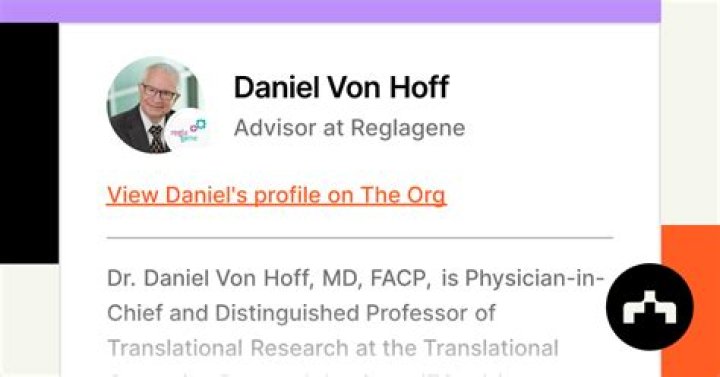 Dr. Daniel Von Hoff, MD – Scottsdale, AZ