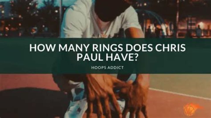 Does Chris Paul have s ring?