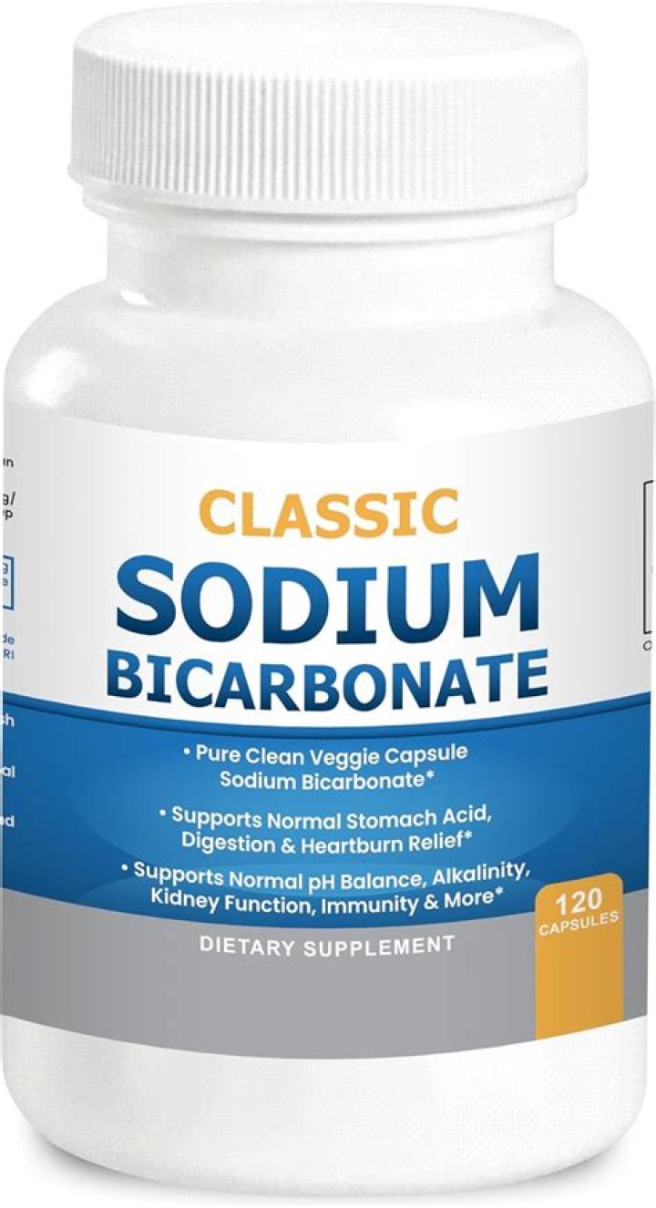Does spring water have sodium bicarbonate?
