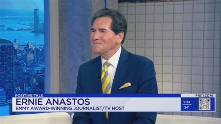 Ernie Anastos biografía, edad, altura, esposo, net worth, familia
