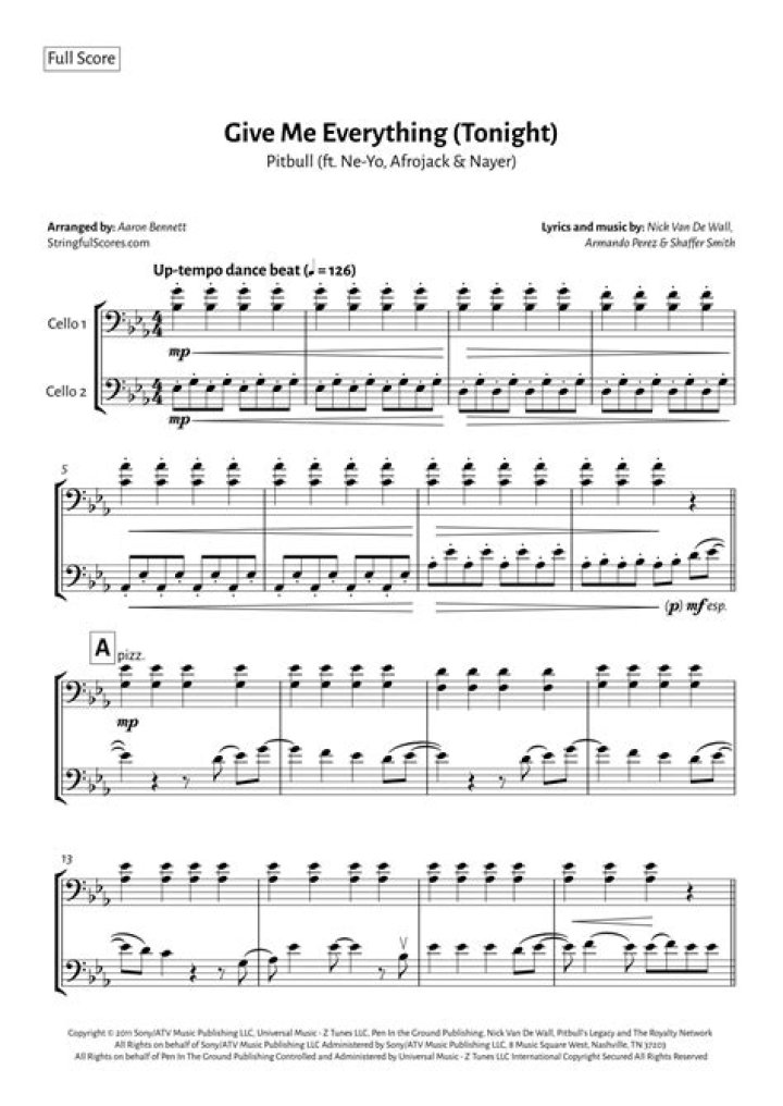 Give Me Everything (Tonight) [Official Version]