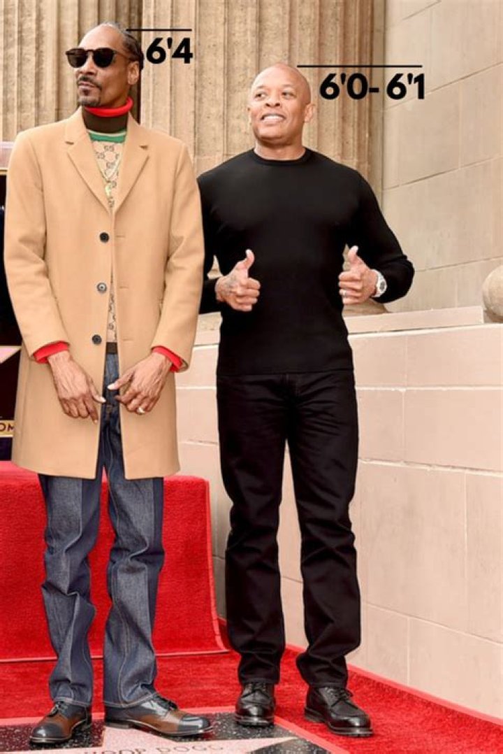 How tall is Dr Dre