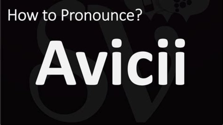 How to pronounce avicii
