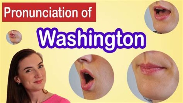 How to pronounce washington