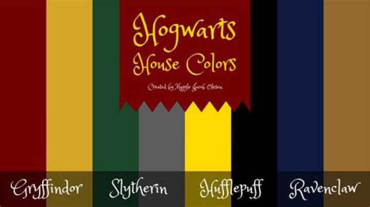 Is purple a Hogwarts color?