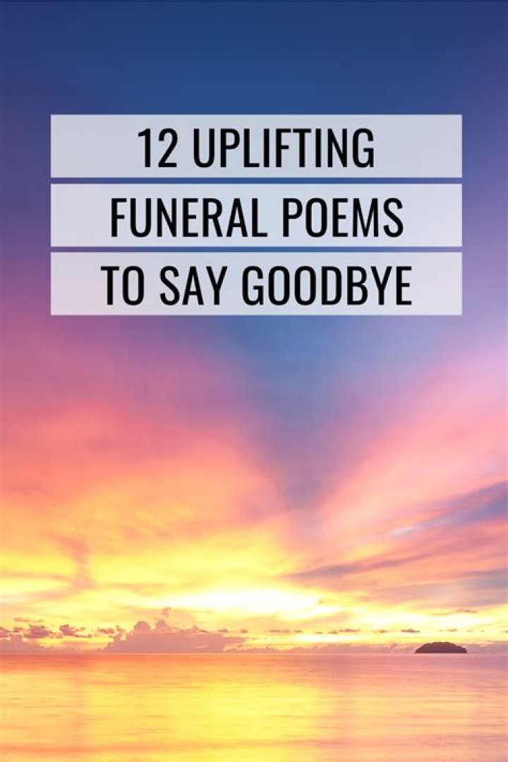 Is time to say goodbye suitable for a funeral?