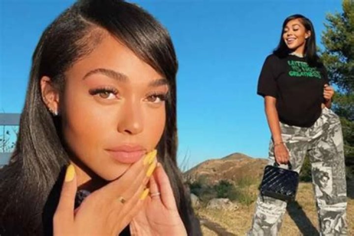 Jordyn Woods Looks Amazing In This Teal Velvet Dress – See Her Latest Photos