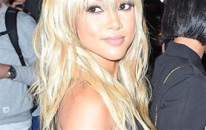 Karrueche Tran Looks Unrecognizable With Blonde Hair at Fashion Week Event!