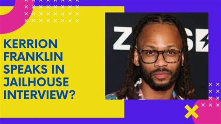 Kerrion Franklin Gives Interview From Jail, Says He Was "Framed"