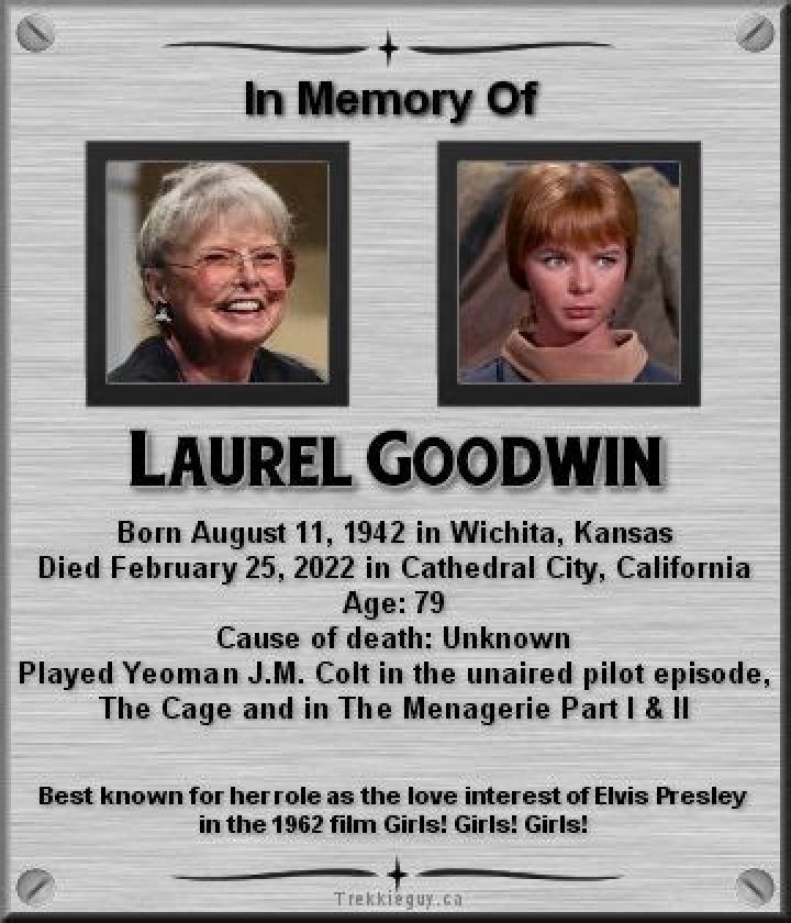 Laurel Goodwin cause of death, husband, children, net worth