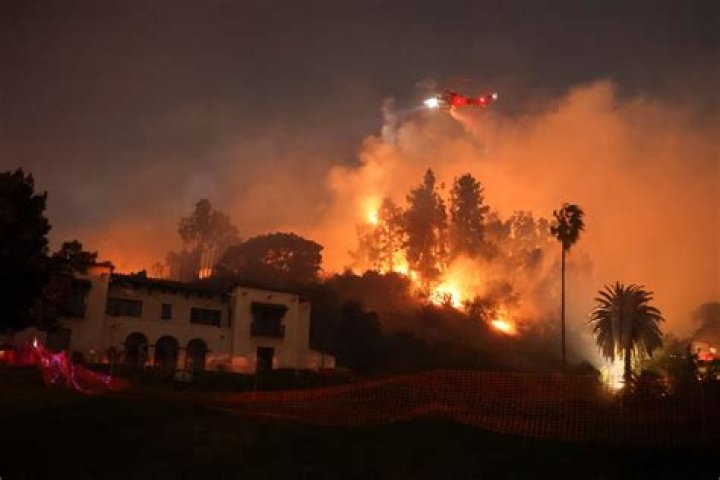 Man Uses Bud Light To Defend His Home From California Wildfires