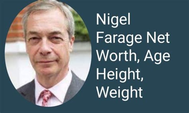 Nigel Farage Height, Weight, Net Worth, Age, Birthday, Wikipedia, Who, Nationality, Biography