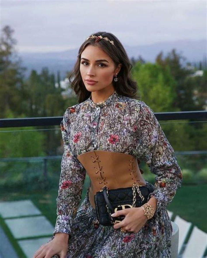 Olivia Culpo Stuns In Dior Corset Belt