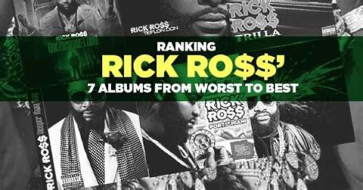 Ranking Rick Ross' 7 Albums From Worst To Best