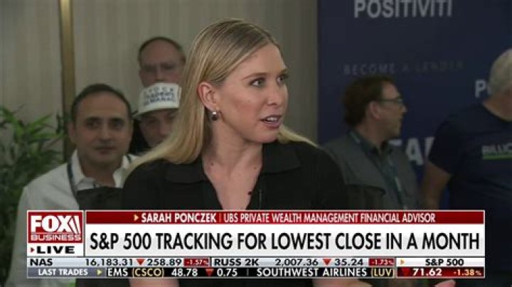 Sarah Ponczek [Bloomberg] Wikipedia, Age, Salary, Husband, Instagram