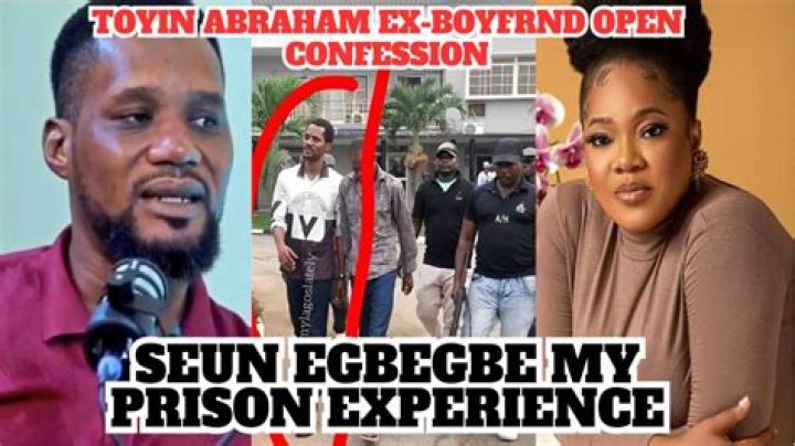 
Seun Egbegbe, Toyin Abraham’s Ex-lover, Released From Prison 