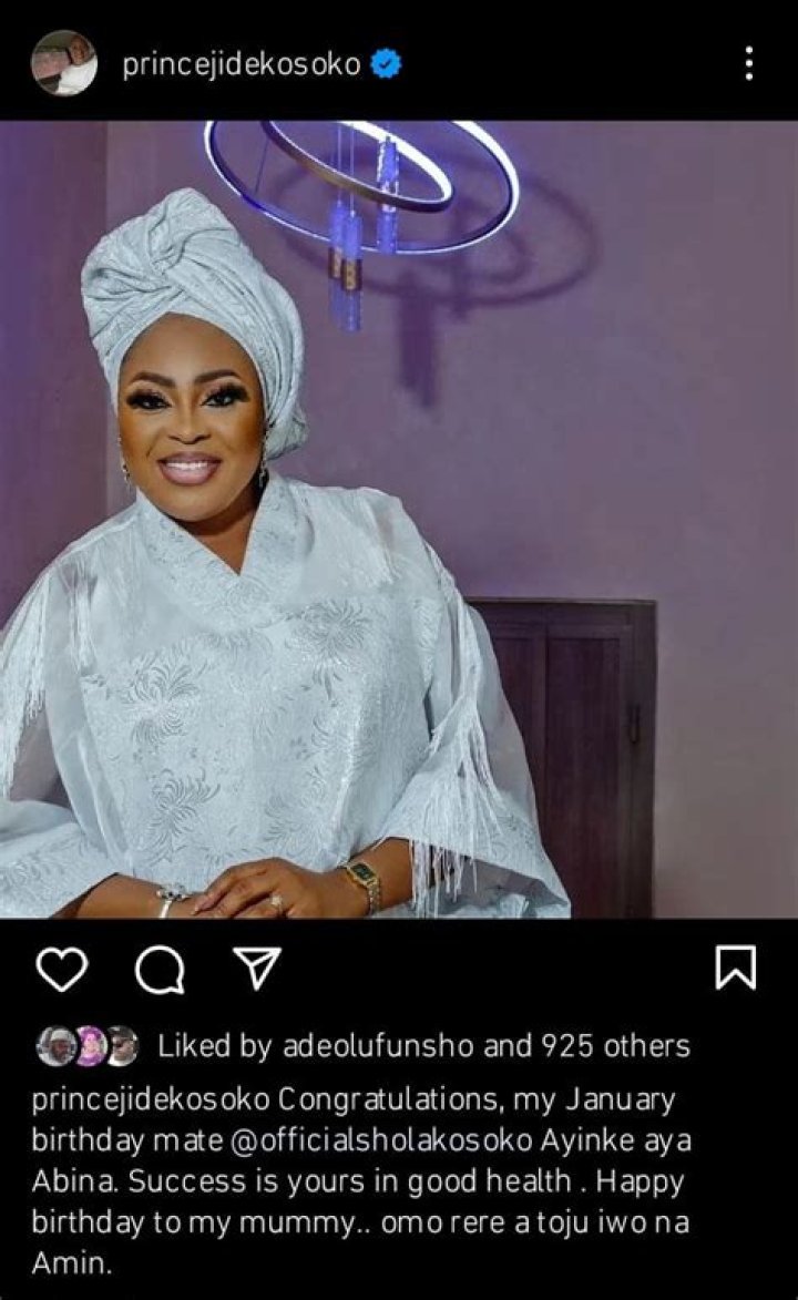 
Shola Kosoko, Bidemi Kosoko Celebrate Younger Brother’s Birthday With Lovely Photos 