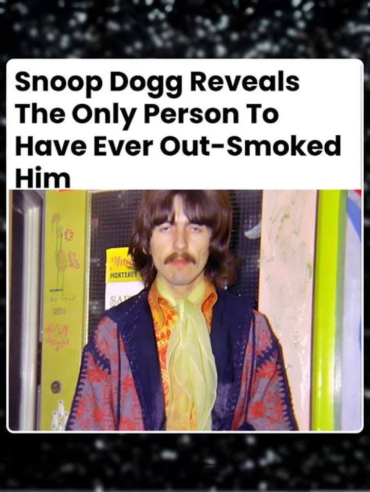Snoop Dogg Reveals The Only Person To Have Ever Out-Smoked Him