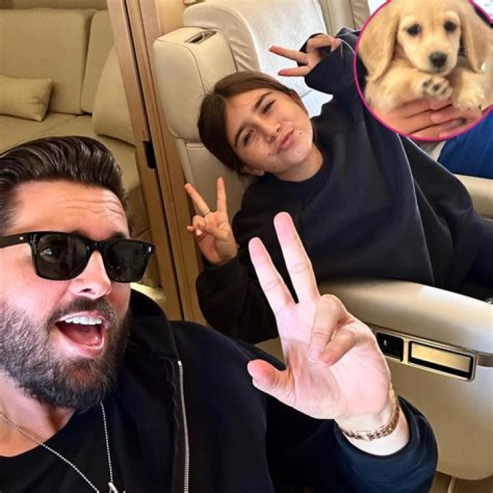 Sofia Richie Shares 2 Adorable Videos of Scott Disick Playing With Their Puppy Hershela: ‘You’re a Good Dog!’