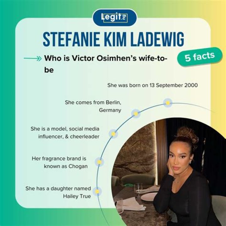 Stefanie Kim Ladewig (Victor Osimhen's Wife) Wiki, Biography, Parents, Age, Height, Net Worth, and More