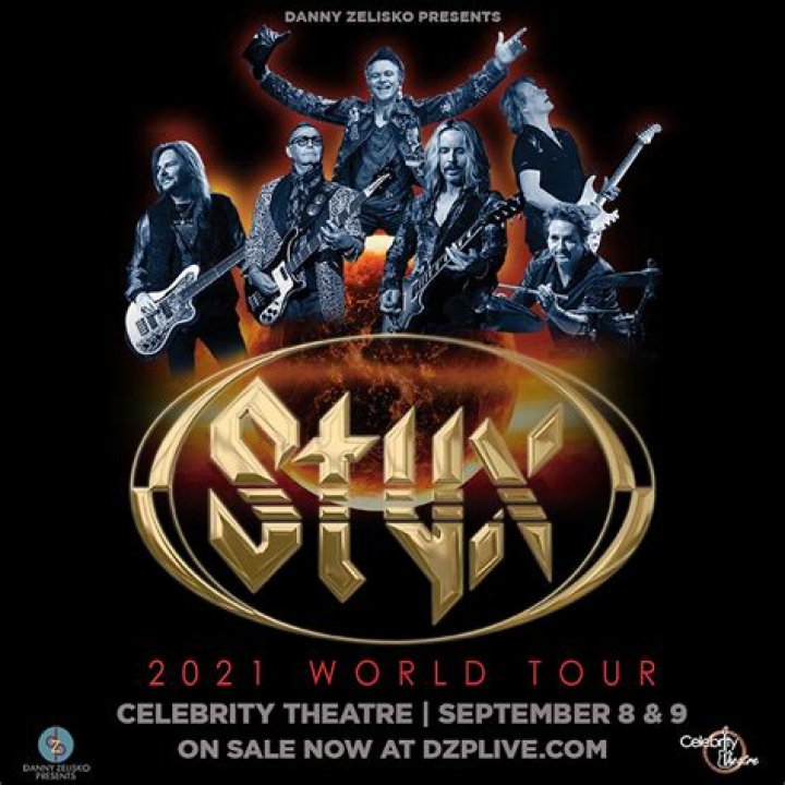 STYX 2021 WORLD TOUR | Celebrity Theatre