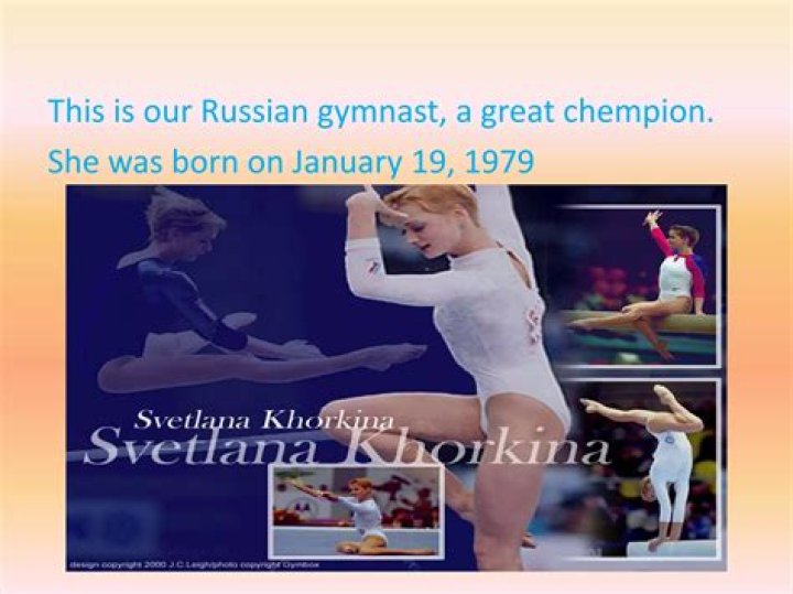 Svetlana Khorkina biografía, edad, altura, esposa, net worth, familia