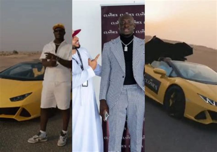 
This is a dream come true– Carter Efe cruises Lamborghini as ambassador for Dubai jewelry brand 