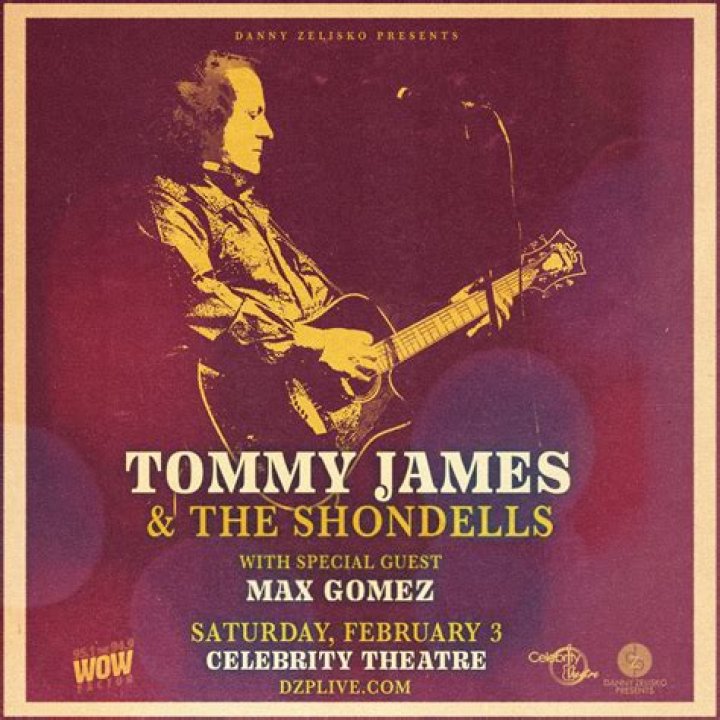 Tommy James & The Shondells w/ Special Guest Max Gomez