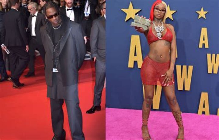 Travis Scott Brings Out Sexyy Red During Wireless Fest Set