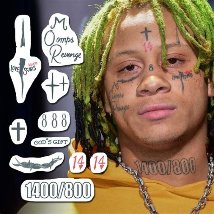 Trippie Redd's Mom Gets Giant Tattoo Of His Name