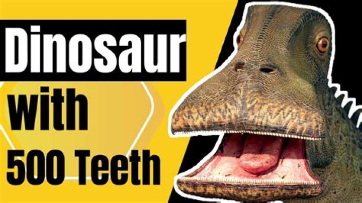 What dinosaur has 1000 teeth? – Celebrity.fm – #1 Official Stars, Business & People Network, Wiki, Success story, Biography & Quotes