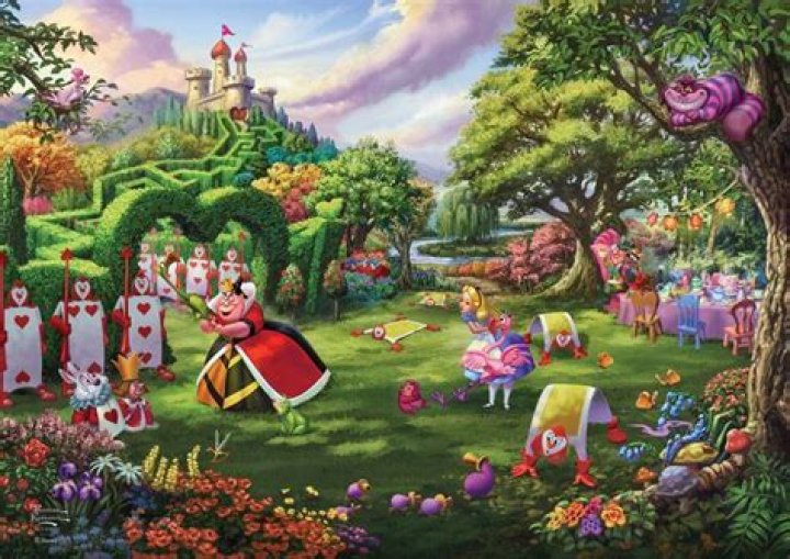 What does the Queen of Hearts represent in Alice in Wonderland?