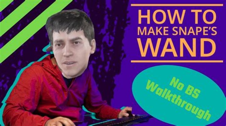 What is the name of Snape’s wand?