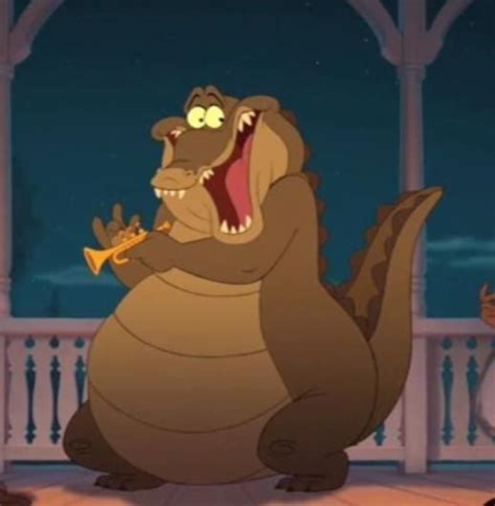 What is the name of the alligator in Princess and the Frog?