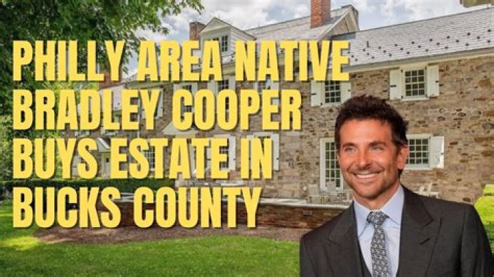 Where does Bradley Cooper live and does he live with his mother?