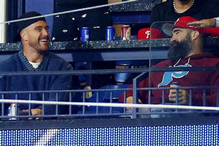 Where’s Taylor?! Travis Kelce Bonds With Brother Jason at Phillies Game After NYC Weekend With Singer