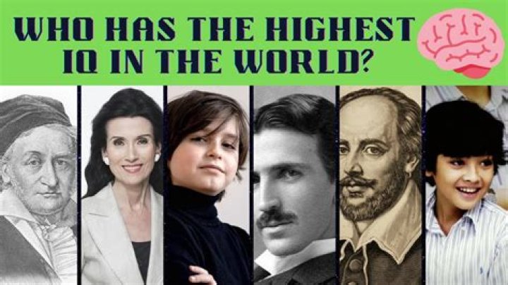 Who has the highest IQ? – Celebrity.fm – #1 Official Stars, Business & People Network, Wiki, Success story, Biography & Quotes