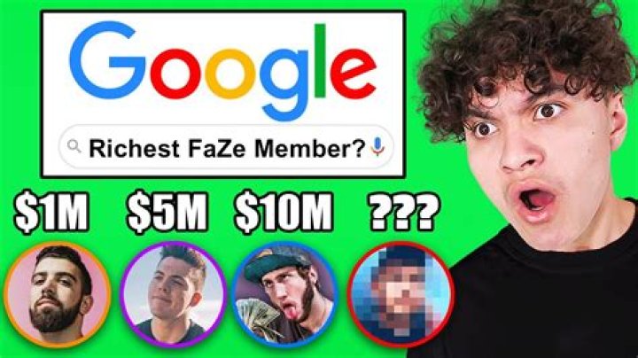 Who is the richest FaZe member?