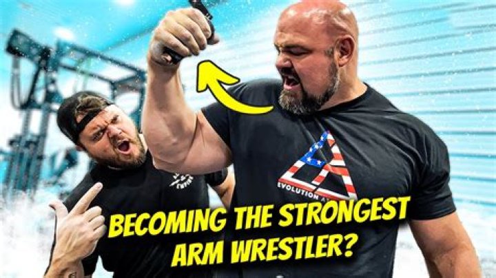 Who is the world’s strongest arm wrestler?