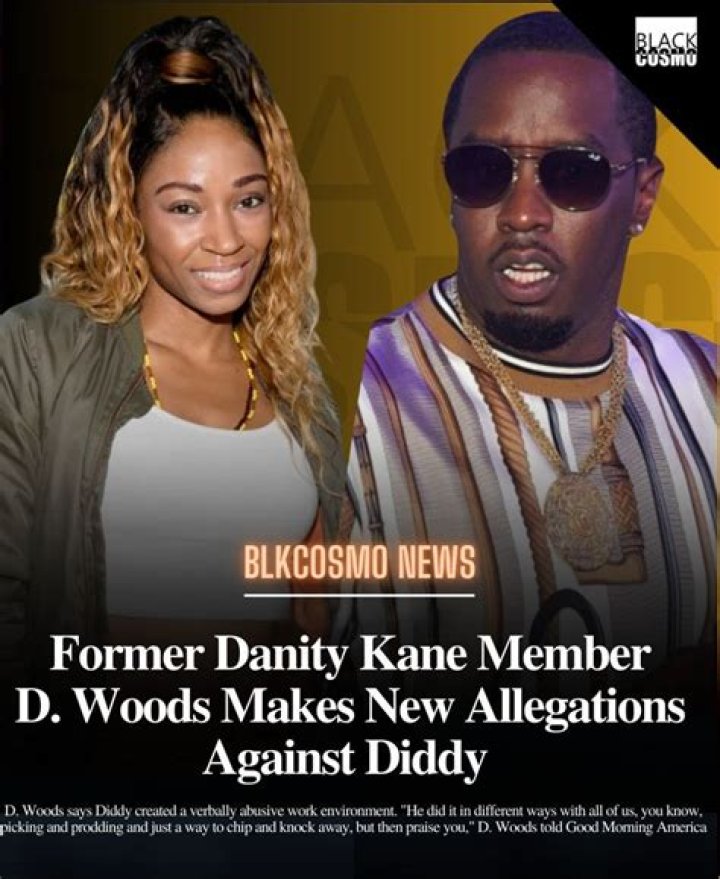 Why did D Woods leave Danity Kane?